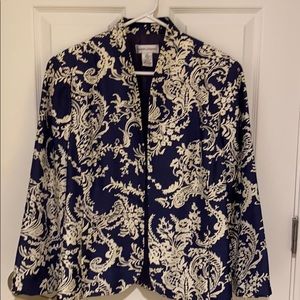 Printed blazer